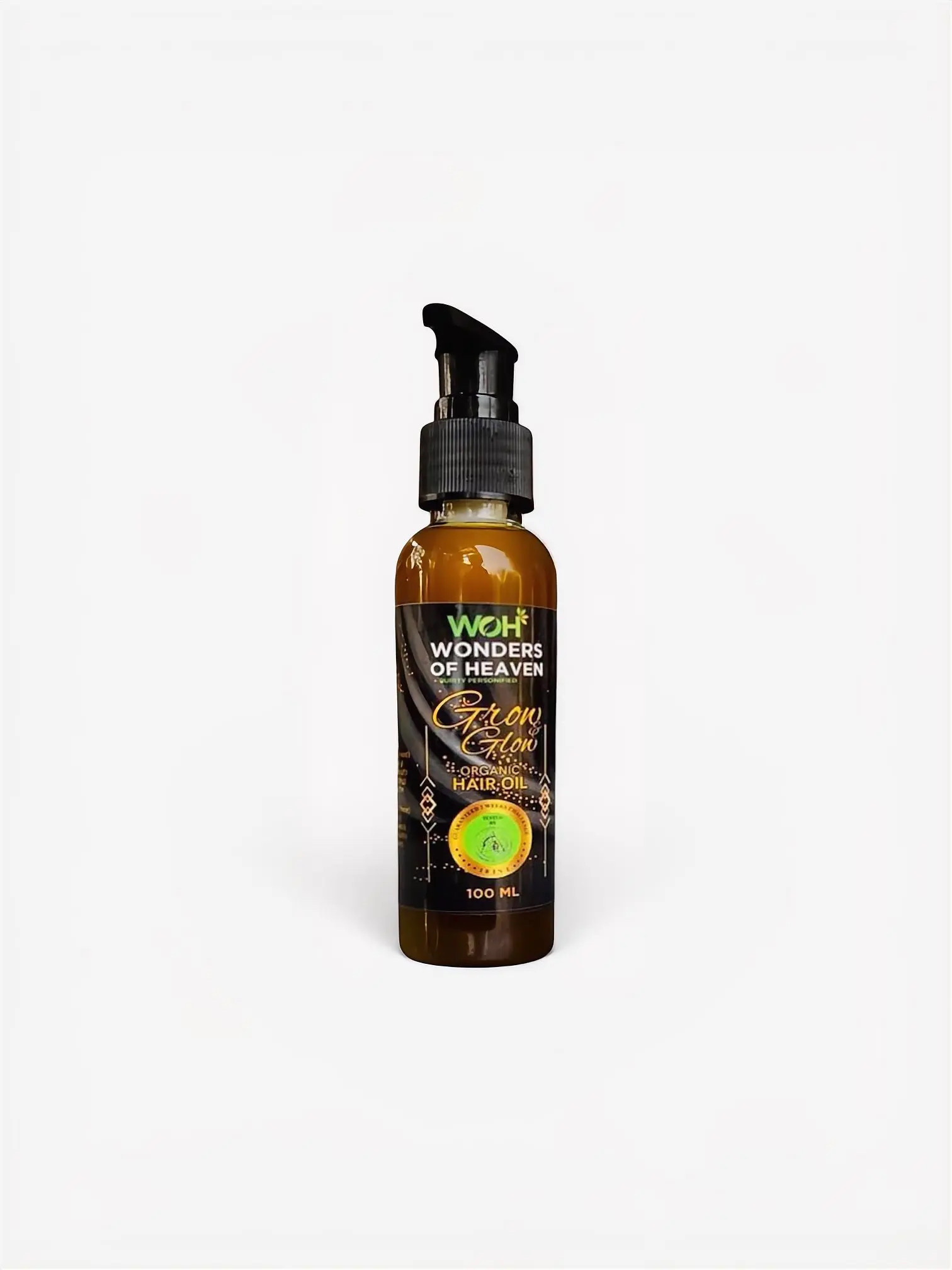 Grow&Glow 100% Organic Hair Oil